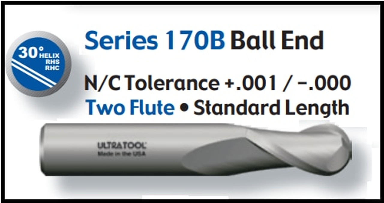 UT17124TN |   3/8x1x2-1/2 2FLT BN NC EM TN   TiN Coated