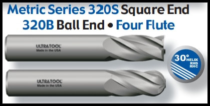 UT30776 |   9x22x63MM 4FLT BALL CARB EM   Uncoated