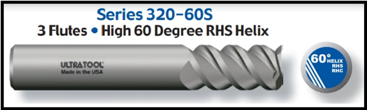 UT31016TC |   1/4x3/4x2-1/2 3F HH SC EM TiCN   TiCn Coated