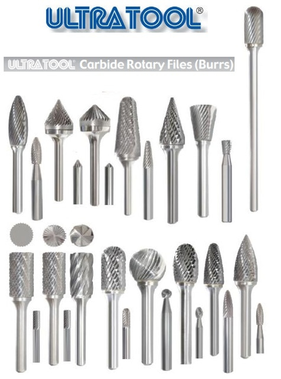 UT70008 |   Diamond Cut Bur Set   Uncoated