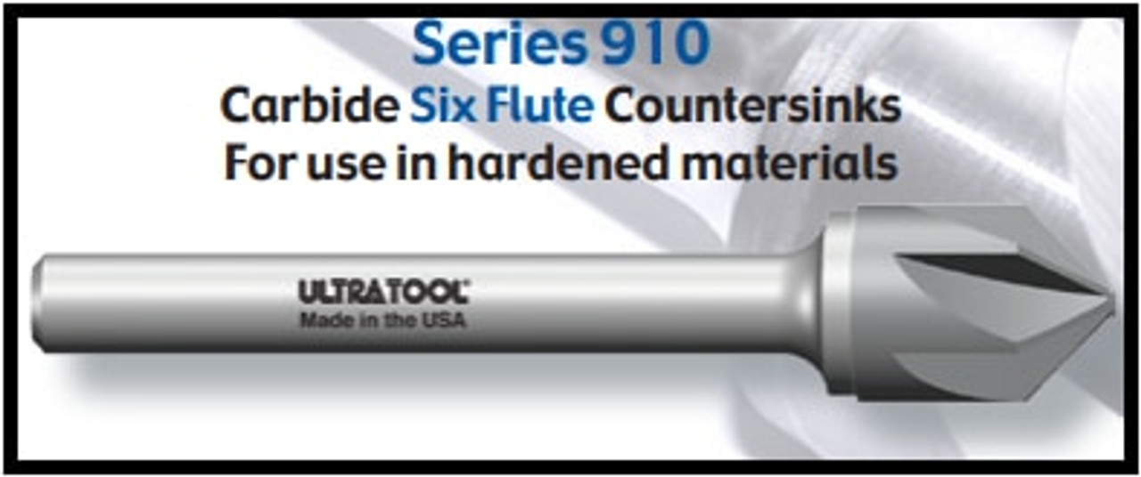UT91720 |   5/16x1/4SHK 6FL 82° SC C'SINK   Uncoated