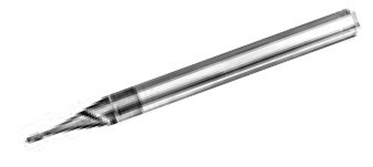 MICRO 100 |   AMRM-005-2X End Mill (Metric) - 2 Fl 30° Miniature Coated