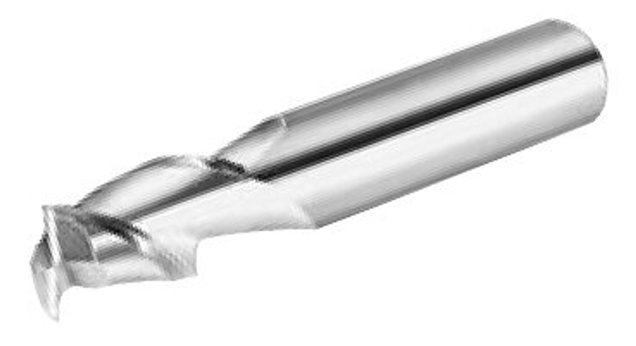 MICRO 100 |   ARC-001-2-125 End Mill - 2 Fl 45° Corner Radius