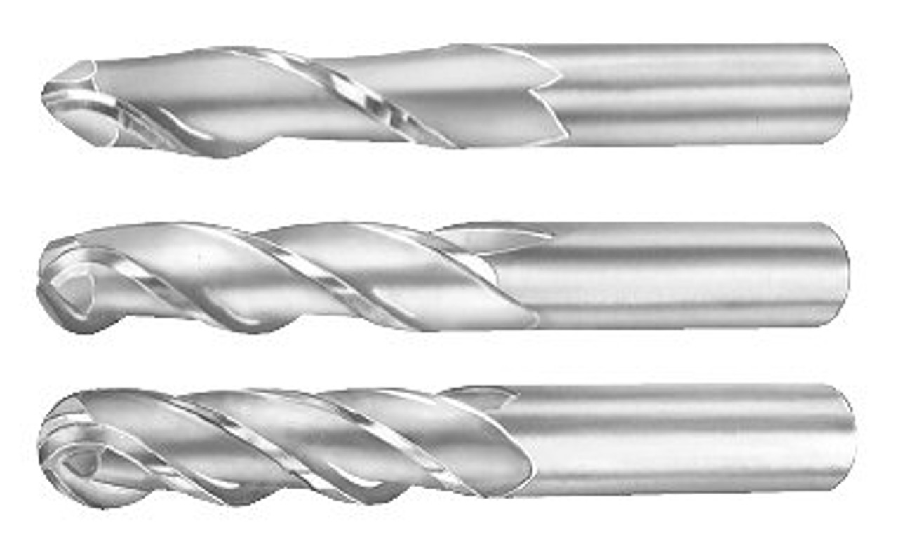 MICRO 100 |   BELM-040-4 End Mill (Metric) - 4 Fl 30° Long Length Ball Nose