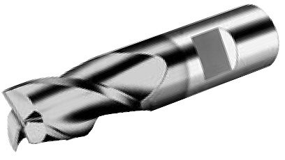 MICRO 100 |   EMS-437-4X End Mill - 4 Fl 30° Plus OD Tolerance Coated