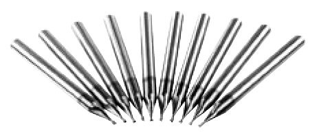 MICRO 100 |   RME-040-2X End Mill - 2 Fl 30° Miniature Coated