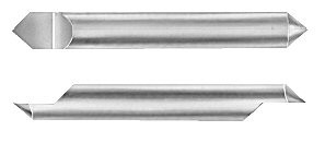 MICRO 100 |   RNCM-020-2X Engraving Tool (Metric) - RH Double End 90° Incl Angle Coated