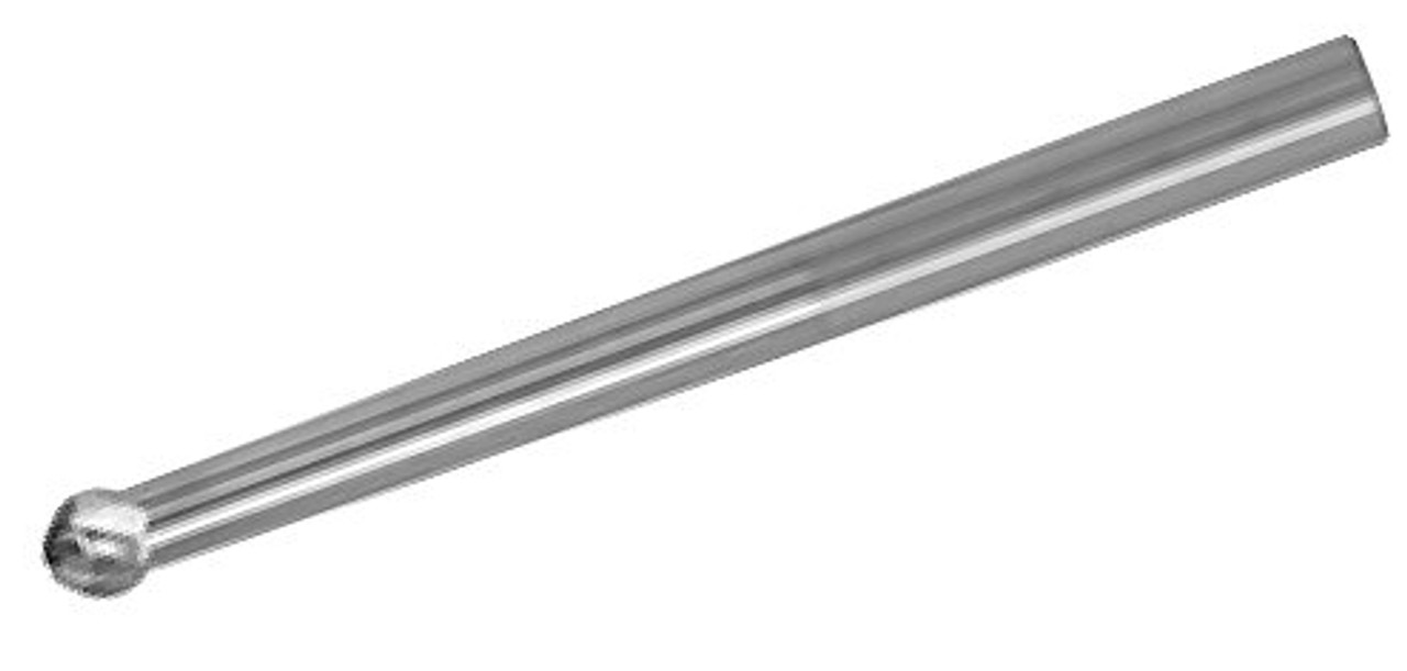 MICRO 100 |   SBMM-160-372 End Mill (Metric) - 3 Fl 30° Spherical Ball