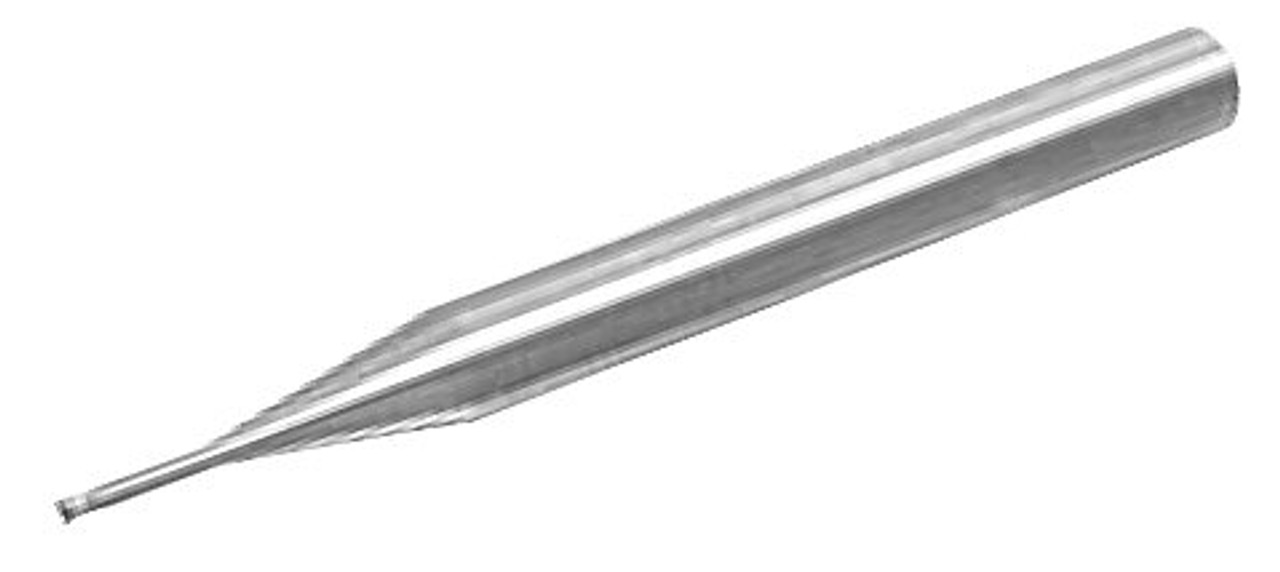 MICRO 100 |   SFRM-050-25 End Mill (Metric) - 2 Fl 30° HSC Shrink Fit Corner Radius