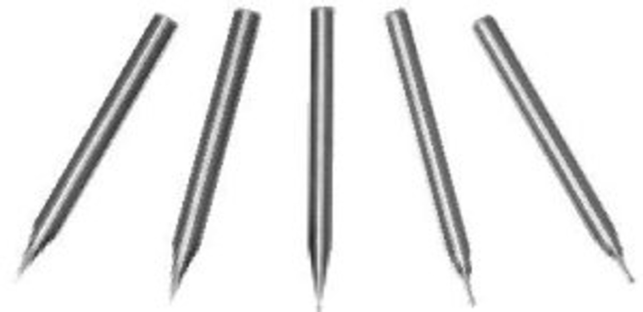 MICRO 100 |   SME-026-2 End Mill - 2 Fl 30° Miniature Stub