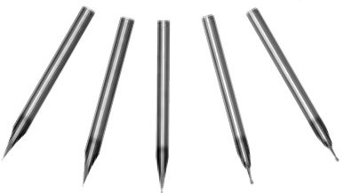 MICRO 100 |   SME-030-2X End Mill - 2 Fl 30° Miniature Stub Coated