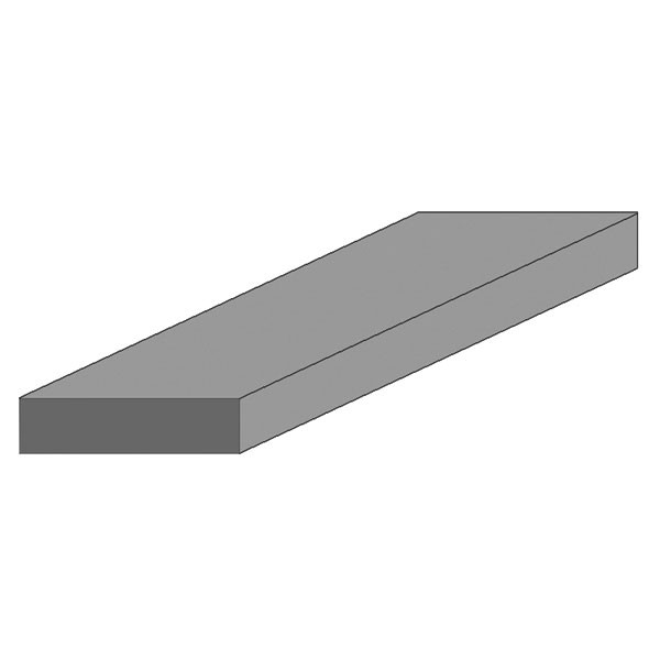 73-017-238      S4F.75X1.5-36 STAINLESSSTEEL FLAT TTC