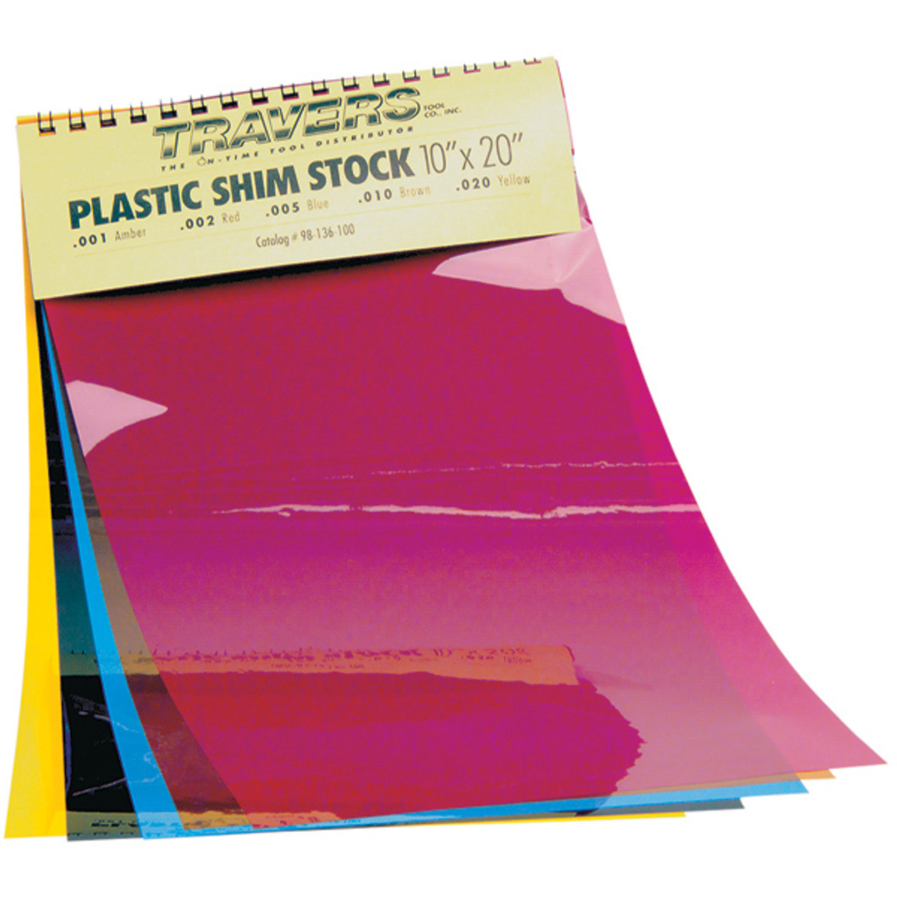 98-136-050      .050 CLEAR SHIM SHEETSTOCK TTC