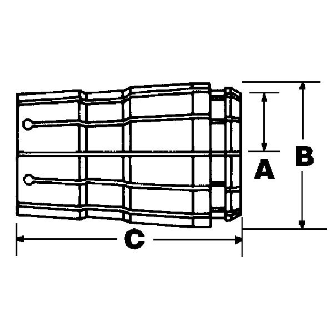 67-811-020      5/16" TG100 SINGLE ANGLECOLLET - TTC