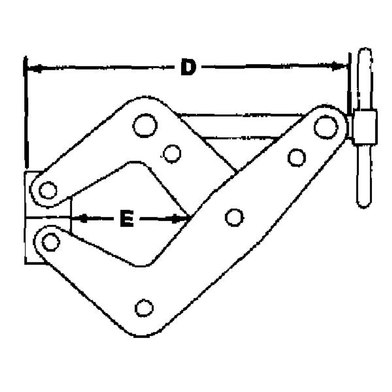 61-150-010      1" UNIVERSAL STANDARDTHROAT CLAMP -KANT TWIST