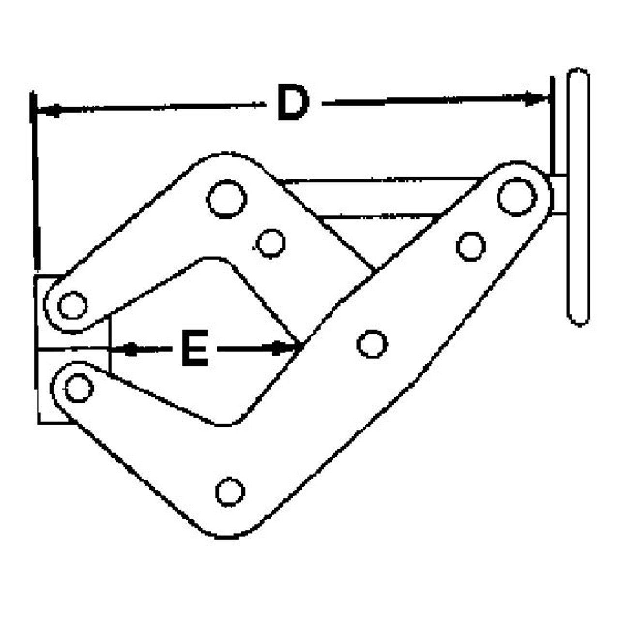 61-150-098      1-1/2" ROUND HANDLECLAMP - KANT TWIST