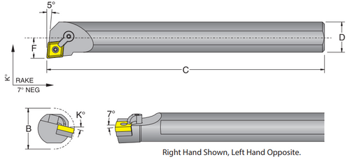 DORIAN TOOL EDP # 55031            S32V-MCLNL-5