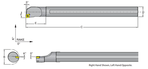 DORIAN TOOL EDP # 55478            S10R-SCLCR-2