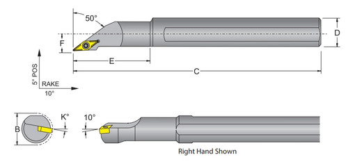 DORIAN TOOL EDP # 55731            S10S-SVMCR-2