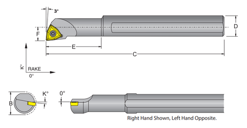 DORIAN TOOL EDP # 55940            S16T-SWUCR-4