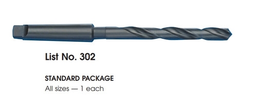 MORSE CUTTING TOOLS EDP: 80869     DESCRIPTION: 302 1-1/64" 3MTS DRL HSS BLK