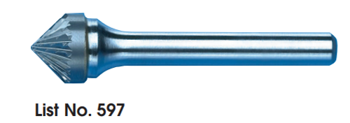 MORSE CUTTING TOOLS EDP: 83512     DESCRIPTION: 597 BURR SK-7 D/C 3/4"