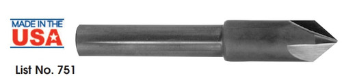 MORSE CUTTING TOOLS EDP: 85791     DESCRIPTION: 751 5/8" 82' 4FL MACH CTSK HSS BLK