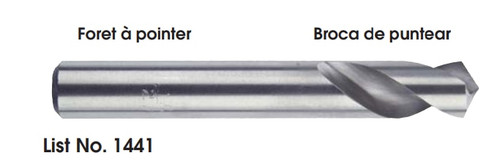 MORSE CUTTING TOOLS EDP: 11919     DESCRIPTION: 1441 3/8" 120' SPOT DRL HSS REG