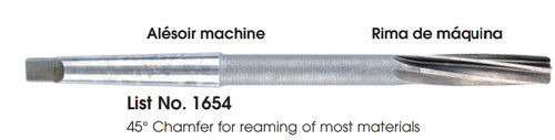 MORSE CUTTING TOOLS EDP: 21881     DESCRIPTION: 1654 1-3/8" RHS 4MTS HSS RMR