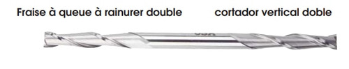 MORSE CUTTING TOOLS EDP: 43253     DESCRIPTION: 1894 1/8 X 3/16 2FL DE HSS BRT