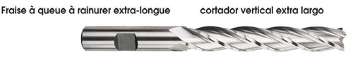 MORSE CUTTING TOOLS EDP: 43833     DESCRIPTION: 1901 1" X 1" 4FL SE XLG HSS BRT