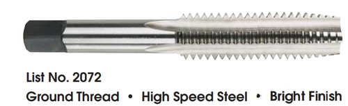 MORSE CUTTING TOOLS EDP: 34076     DESCRIPTION: 2072 3/8-16 STI BOT H4 4FL BRT