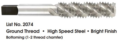 MORSE CUTTING TOOLS EDP: 33948     DESCRIPTION: 2074 1/4-20 STI HI/HLX H2 3FL BOT