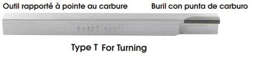 MORSE CUTTING TOOLS EDP: 70008     DESCRIPTION: 4100 SA12T TOOL BIT GR C2 SWISS