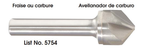 MORSE CUTTING TOOLS EDP: 56142     DESCRIPTION: 5754 3/4" 82' 6FL CTSK SC