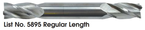 MORSE CUTTING TOOLS EDP: 57116     DESCRIPTION: 5895 1/4 X 3/8 4FL DE SC BRT