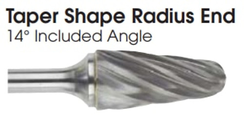 MORSE CUTTING TOOLS EDP: 59650     DESCRIPTION: 5970 BURR SL-4NF S/C 1/2"