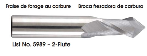 MORSE CUTTING TOOLS EDP: 95365     DESCRIPTION: 5989 DRILL-MILL 1/4 X 1/4 2FL SE
