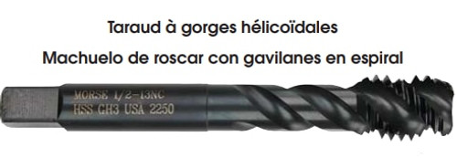 MORSE CUTTING TOOLS EDP: 35261     DESCRIPTION: 2091M SHEARTAP M5 X 0.80 SP/FL D4