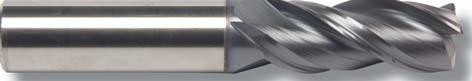 BENCHMARK CARBIDE    336S3125C11      5/16 X 5/16 X 7/16 X 2, 3FL SE STUB V-SERIES END MILL .015-.020 RAD ALTIN