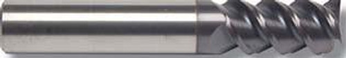 BENCHMARK CARBIDE    3602500C4      1/4 X 1/4 X 3/4 X 2-1/2,  3FL SEEM 60° HELIX TICN
