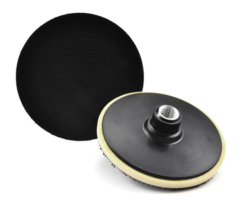 SHUR-BRITE 4-1/2" x 5/8"-11" Hook & Loop Disc Holder PACKAGE OF 1