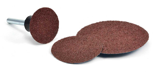SHUR-KUT 1-1/2" Type S Aluminum Oxide Quick Change Disc, 80 Grit PACKAGE OF 100