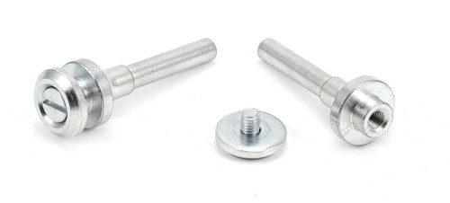 1/4" to 3/8" x 1/4" x 1/4" Chuck Type Wheel Mandrel, D-12-1 PACKAGE OF 1