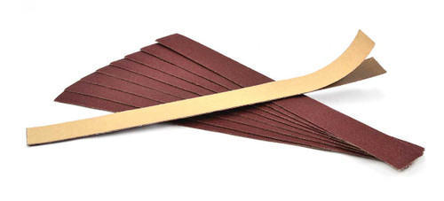 SHUR-KUT STIK-ON 1" x 11" Aluminum Oxide PSA Strip, 100 Grit PACKAGE OF 100