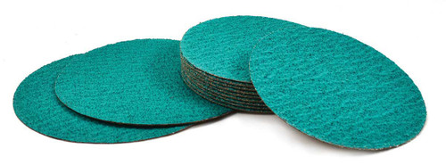 SHUR-KUT 5" Zirconia Grinding Aid Cloth PSA Disc, 80 Grit PACKAGE OF 50