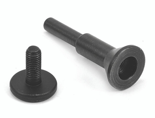 1/4" or 3/8" x Up to 1/4" x 1/4" Screw Lock Bell Type Wheel Adapter, W-1438 PACKAGE OF 1