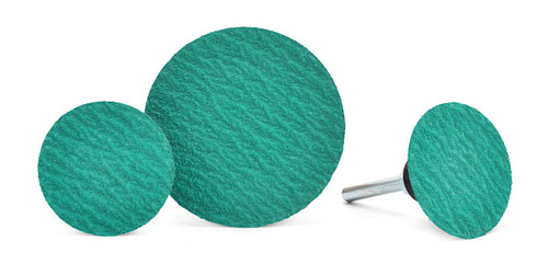 SHUR-KUT 1-1/2" Type R Zirconia Grinding Aid Quick Change Disc, 60 Grit PACKAGE OF 100