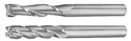 MICRO 100 |   AELM-030-2 End Mill (Metric) - 2 Fl 30° Long Length