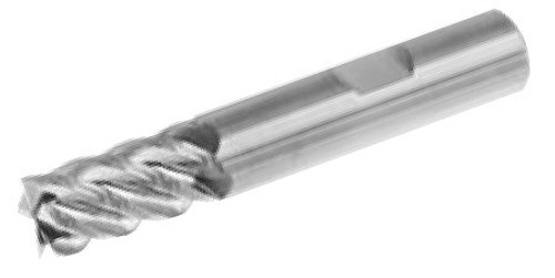 MICRO 100 |   ARMM-030-5 End Mill (Metric) - 5 FL 45° High Performance